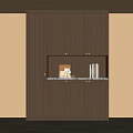Middle-ancient style shoe cabinet 3d model