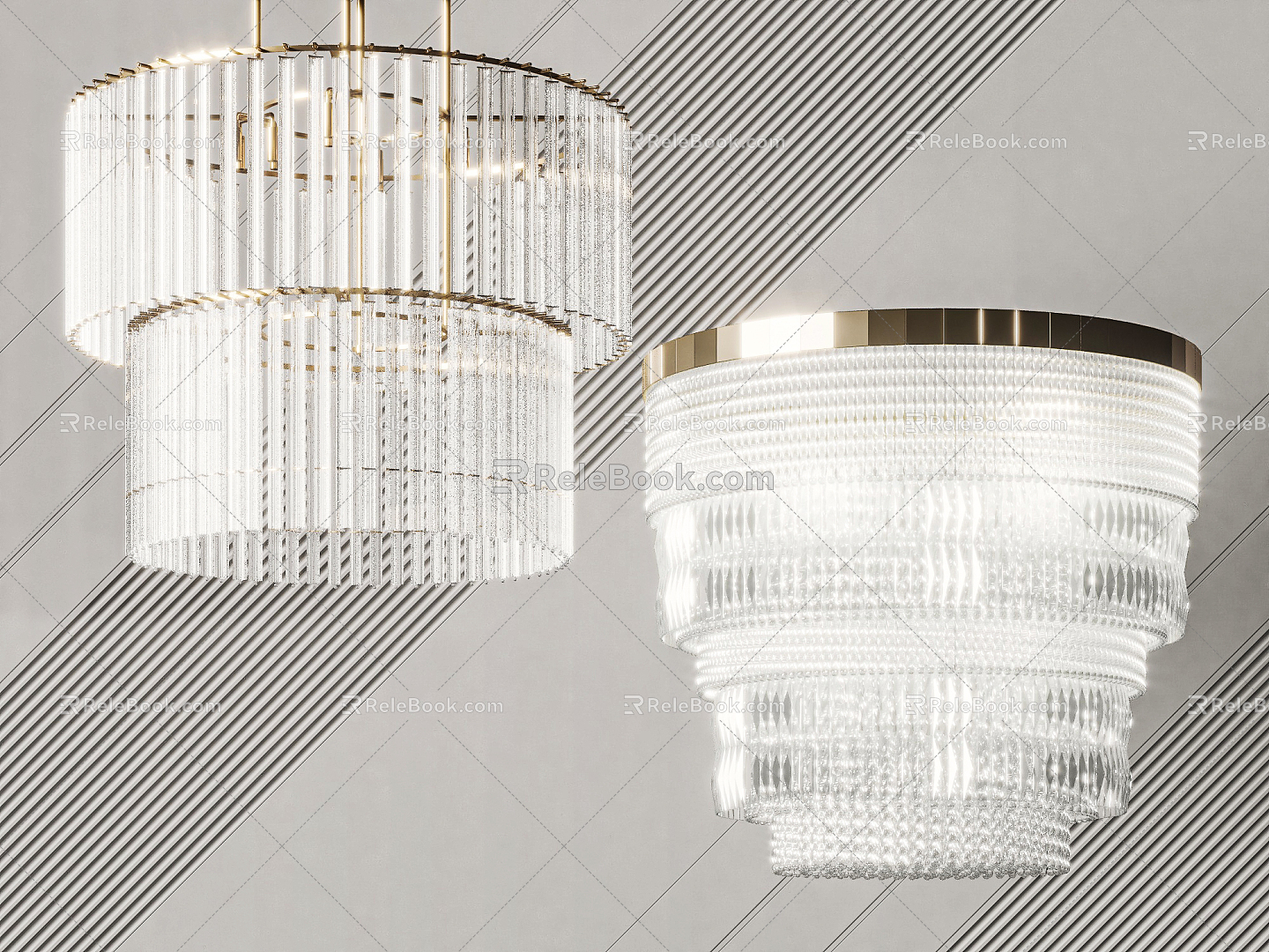 Light Luxury Crystal Chandelier Chandelier model