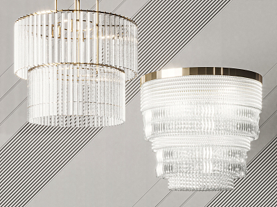 Light Luxury Crystal Chandelier model