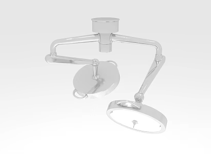 Modern shadowless lamp surgical lamp 3d model