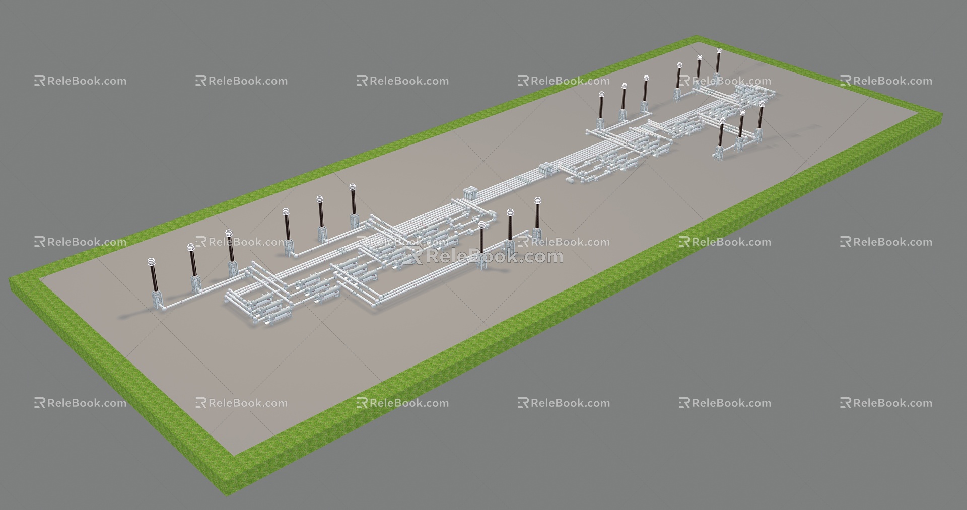 Substation equipment 1000GIS model