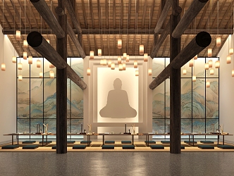 Zen Space 3d model