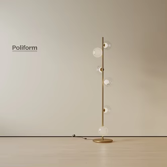 Modern floor lamp 3d model