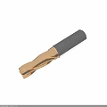 High Speed Steel Woodworking Drill Bit With Metal Shank And Sharp Cutting Edge