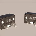 Two Black Digital Control Devices With Numeric Readouts And Adjustable Knobs 3d model