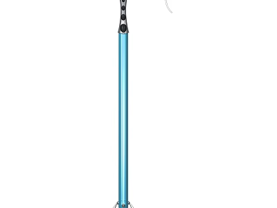 Other Blue Long Shaft Tool With Black Grip And Metal End Parts 3d model