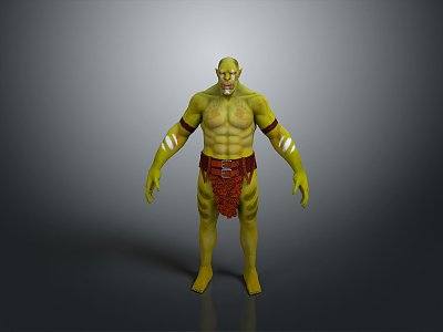 Monster Warrior Alien Monster Alien Monster 3d model