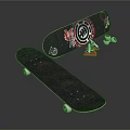 High Quality Skateboard Sports Equipment With Custom Graphic Design And Durable Wheel Components