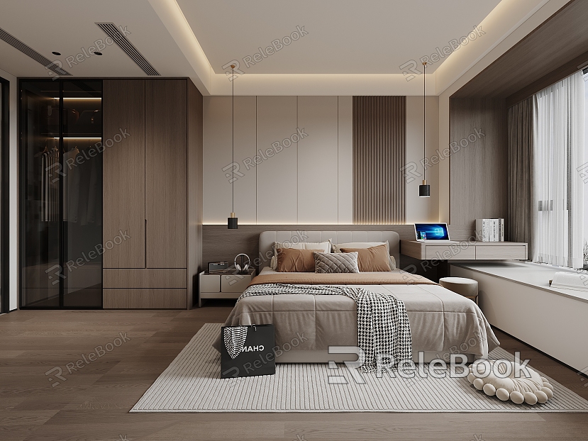 Italian Master Bedroom model