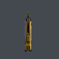 After the battery game 3d model