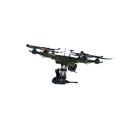 Modern Drones 3d model Modern Drones 3d model