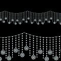 Modern decorative light snowflake 3d model