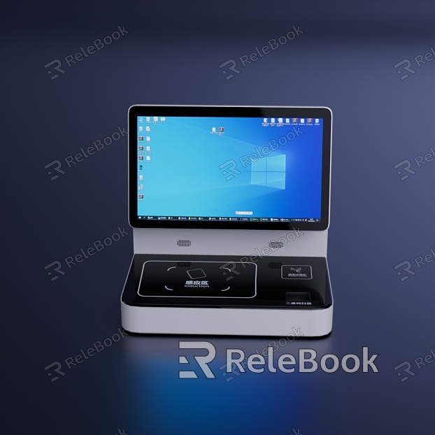 Computer All-in-One Librarian Workstation RFID Equipment Touch All-in-One Touch All-in-One model