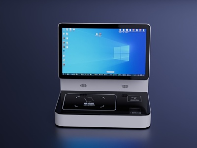 Computer All-in-One Librarian Workstation RFID Equipment Touch All-in-One Touch All-in-One model