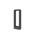 Modern Minimalist Floor Lamp With Black Metal Vertical Frame And Soft Lighting For Interior Decor