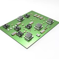 Industrial Control Board Circuit Board SMT 1224 3d model