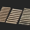 Stone Wood Decorative Panels With Layered Textured Surfaces For Interior Design