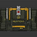 Science Fiction Box Science Fiction Box Military Box Password Box 3d model