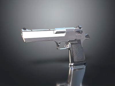 Modern pistol Desert Eagle semi-automatic pistol Desert Eagle Desert Eagle pistol 3d model