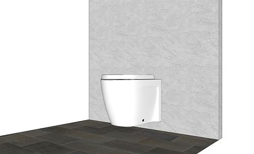 Modern Toilet Wall-mounted Toilet 3d model