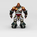 Genesis West Anime Game Character Man 3d model