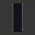 Sleek Dark Blue Long Rectangular Equipment with Silver Trim Textured Surface on Reflective Background