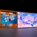 Xiaomi Redmi Exhibition Booth Design For Back To School Season Product