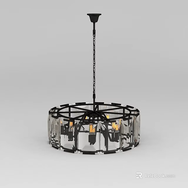 Tech Exhibition Hall With Interactive Digital Exhibits Modern Lighting And Innovative Displays 3d model 