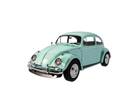 modern car volkswagen 3d model