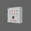 Industrial Sewage Pump Control Box with Control Panel Indicator Lights and Operation Buttons