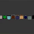 Colorful Assorted Chairs And Small Stool Modern Home Furniture Collection For Decor