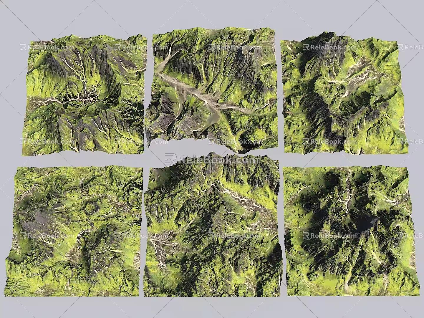 mountain terrain mountain mountain forest terrain mountain shape mountain 3d model