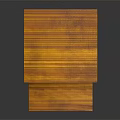 Modern Wooden Nested Tables With Smooth Surface And Sturdy Frame Structure For Home Furniture