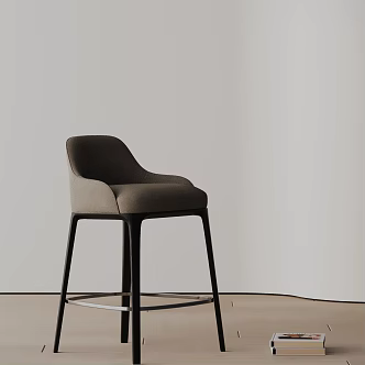 Modern Bar Chair 3d model