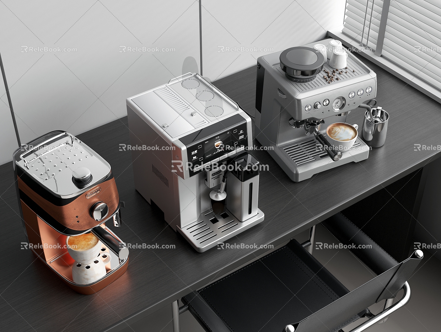 Coffee machine Grinder 3d model