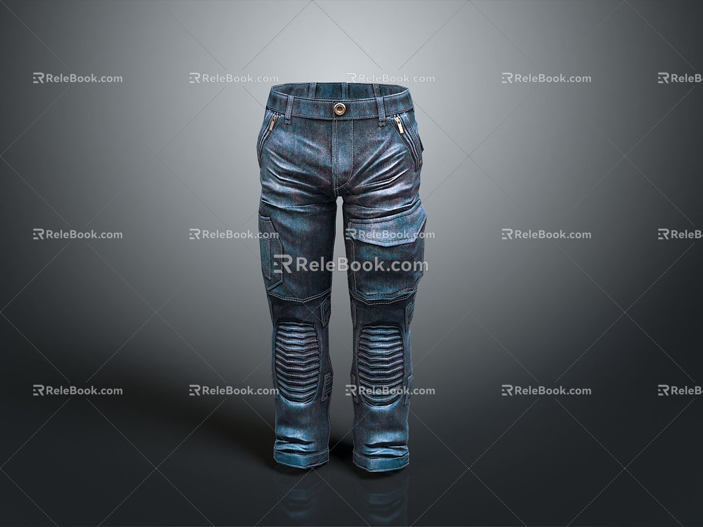 Jeans Casual Pants Denim Casual Pants Men's Pants Women's Pants Men's Pants Women's Pants 3d model