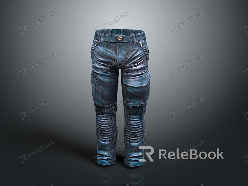 Jeans Casual Pants Denim Casual Pants Men's Pants Women's Pants Men's Pants Women's Pants model