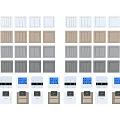Hardware switch panel 3d model
