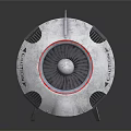 Modern Robot Patrol Robot Security Robot Security Robot 3d model