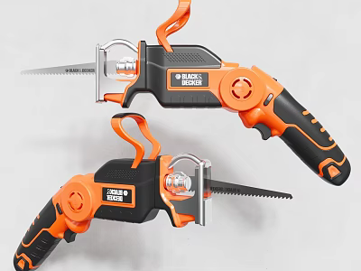 Power tool saw lithium power tool saber saw 3d model