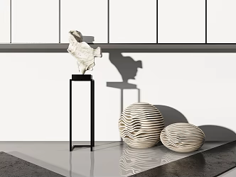 Modern Sculpture Ornaments 3d model