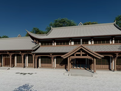 East Sichuan Folk House 3d model