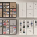 Modern Filing Cabinet Decorative Cabinet Office Filing Cabinet Filing Cabinet Iron Cabinet Office Filing Cabinet Filing Basket Folder Storage Cabinet Office Locker 3d model