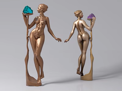 Women Characters Characters Statues Human Body Art Statues Sculptures Landscape Sculptures Outdoor Sculptures Exhibits Exhibition Cultural Relics Ornaments Decoration Props 3d model