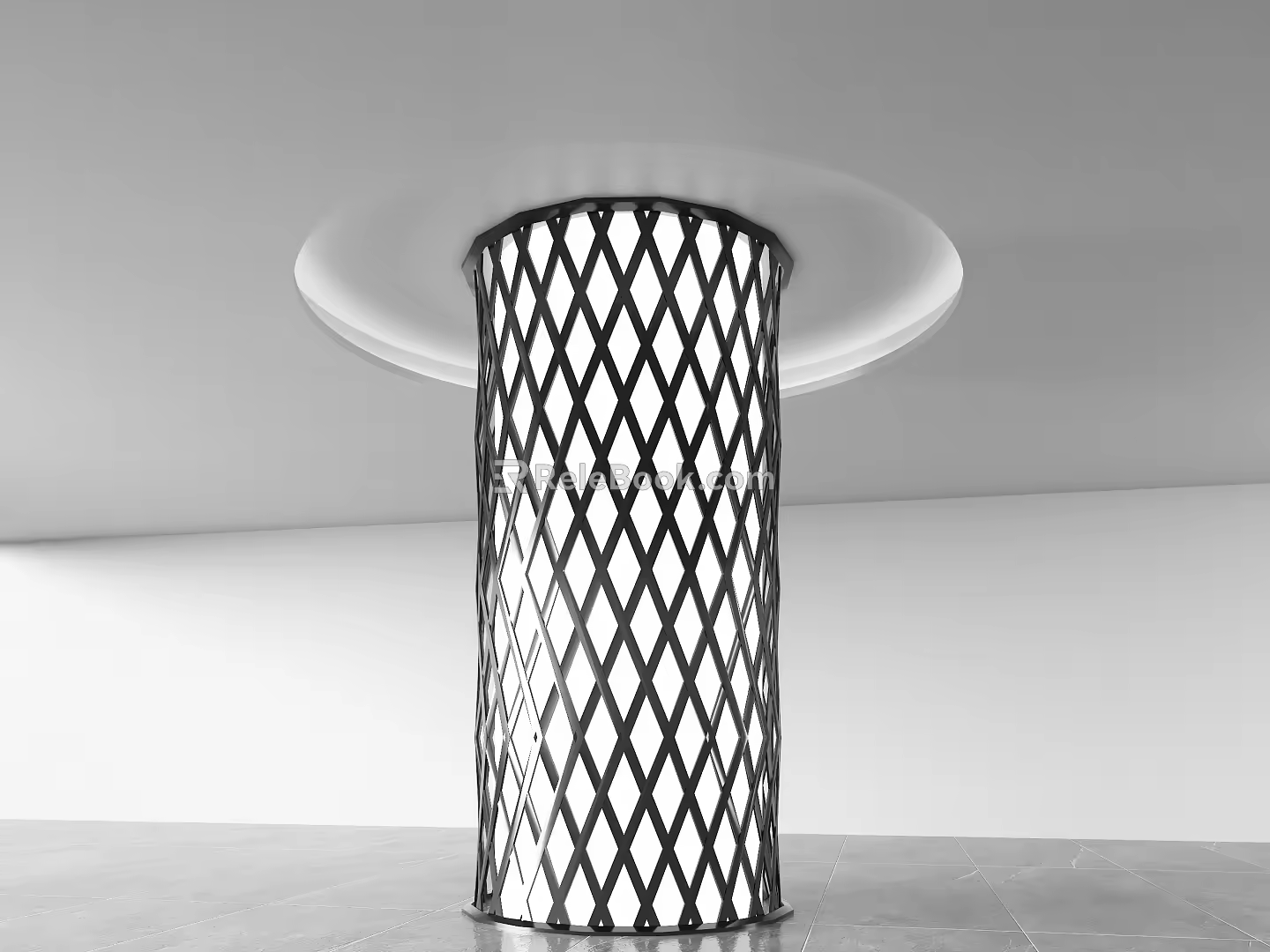 Modern Column 3d model