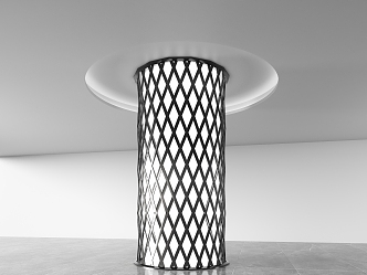 Modern Column 3d model