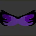 Protective Goggles With Black Frame And Purple Lens For Daily Use