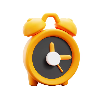 Modern alarm clock cartoon alarm clock 3d model Modern alarm clock cartoon alarm clock 3d model
