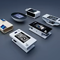 Modern All In One Machines With Digital Displays And Various Designs