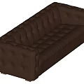 Middle-style multiplayer sofa 3d model